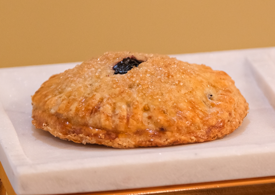 Blueberry Hand Pies with Sourdough Discard Cheddar Crust
